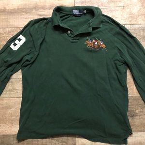 Polo Ralph Lauren Big Pony Custom Fit Long Sleeve